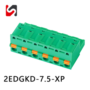 SHANYE BRAND 2EDGKD-7,5 300 В, шаг 7,5 мм, разъем для печатной платы, разъем клеммной колодки 