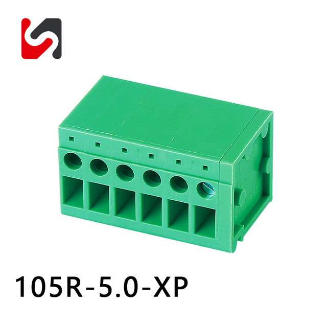 Shanye Brand SY105R-5.0 300V Hot Sale 5.0 mm Pitch Phoenix Tornillo de montaje de superficie de superficie 