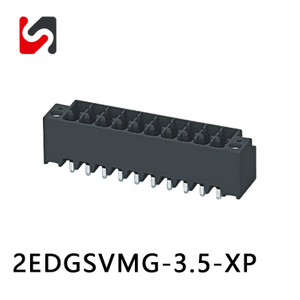 MARCA SHANYE 2EDGSVMG-3.5 300V gran oferta conector SMT paso de 3,5 MM bloque de terminales enchufable tipo PCB Phoenix con brida para conexión de cables