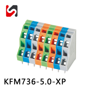 SHANYE BRAND 736-5.0 conector de palanca de resorte pcb Phoenix de paso de 5,0mm gran oferta