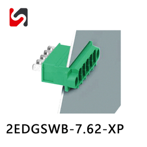 Conector enchufable de bloques de terminales de Phoenix de la echada de la venta 7.62m m caliente de la MARCA 2EDGSWB-7.62 300V de SHANYE con ul