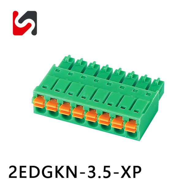 Bloque de terminales enchufable MARCA SHANYE 2EDGKN-3.5 300V 3,5 mm