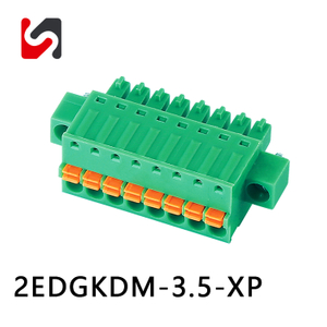 SHANYE BRAND 2EDGKDM-3.5 300V como usar o conector do bloco de terminais