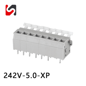 SHANYE BRAND 242V-5.0 5,0 мм шаг клеммная колодка Phoenix клеммные колодки для печатных плат 