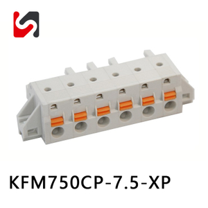 SHANYE BRAND KFM750CP-7.5 300V 10A phoinex sostituisce morsettiere innestabili 7,5mm dritto 