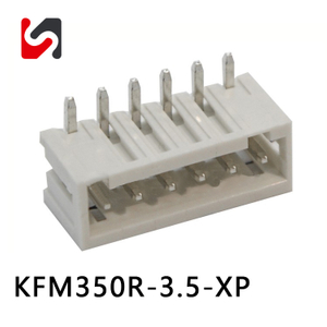 SHANYE BRAND KFM350R-3.5 300V 2P-24P 3,5mm phoenix bloques de terminales enchufables macho hembra proveedor de gran oferta