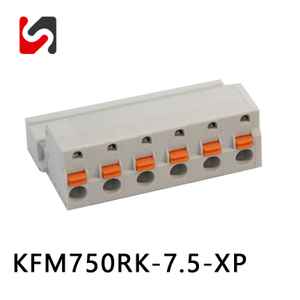 SHANYE BRAND KFM750RK-7.5 Morsettiere innestabili modello tipo phoinex 300V 10A passo 7,5 mm