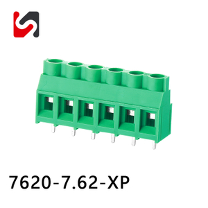 SHANYE MARCA SY7620-7.62 300 V 30A modelo mais recente conector de bloco terminal pcb de passo de 7,62 mm venda quente no mercado 