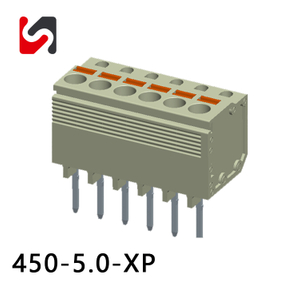 SHANYE BRAND SHSY450-5.0 Phoenix-Klemmenblockfeder mit 5,0 mm Rastermaß für Leiterplatten