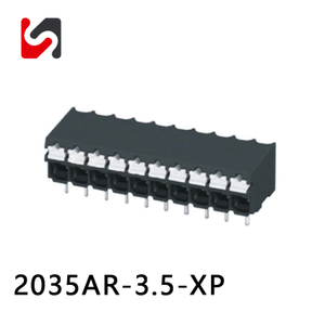 Marca SHANYE 2035AR-3.5 300V 10A paso de 3,5mm gran oferta bloque de terminales Phoenix smd con color blanco de alta calidad hecho en china