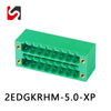 2EDGKRHM-5.0 Bloco de terminais de alimentação com parafuso de montagem pcb de 300 V com flange