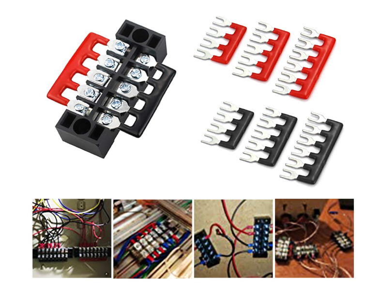Como conectar uma tira de bloco terminal