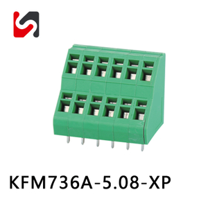 SHANYE BRAND 736A-5.08 Phoenix-Leiterplatten-Federklemme mit 5,08 mm Rastermaß, heißer Verkauf