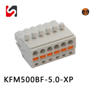 SHANYE BRAND KFM500BF-5.0 300V 5P conector pcb phoinex bloques de terminales enchufables proveedor de 5,0mm