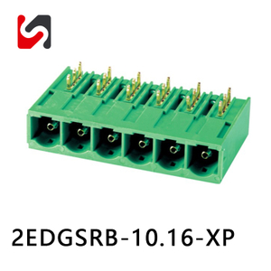 SHANYE MARCA 2EDGSRB-10.16 600V 65A 10.16mm phoenix bloque de terminales enchufable macho gran oferta 