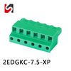 2EDGKC-7.5 300V 10A bloques de terminales enchufables de alta calidad paso de 7,5 MM para PCB